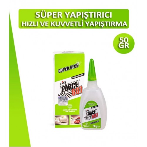 EMS FORCE 807 Hızlı Yapıştırıcı-50gr-Karbon palet montaj ürünü EMS FORCE 807 Hızlı Yapıştırıcı-50gr-Karbon palet montaj ürünü